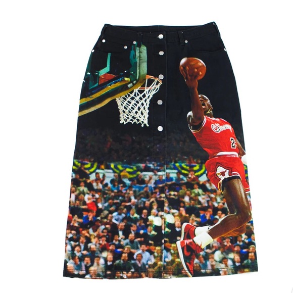 Air Jordan Printed Skirt